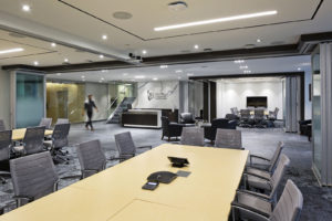 Liberty International Underwriters office reception area and meeting rooms